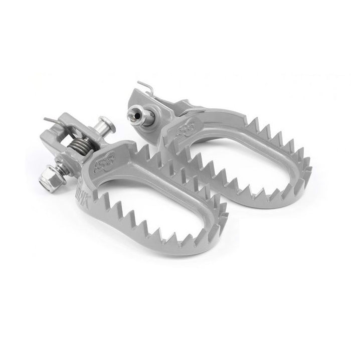 S3 Beta RX|RR|RR-S (20-on) Punk Steel Footpegs Silver