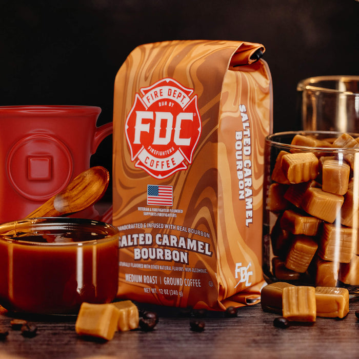 Salted Caramel Bourbon Infused, Wholesale Coffee