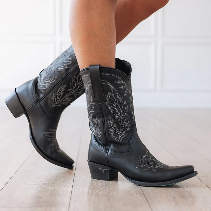 Sandaga Midi - Jet Black **Final Sale** Ladies Boot Western Fashion by Lane