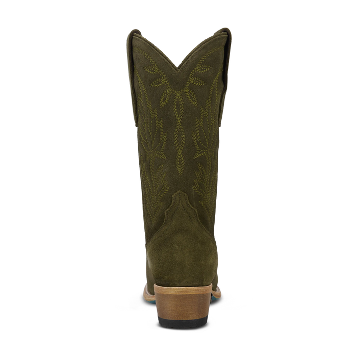 Sandaga Midi - Olive Suede **Final Sale** Ladies Boot Western Fashion by Lane