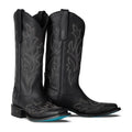 Saratoga Square Boot - Jet Black**FINAL SALE** Ladies Boot Jet Black Western Fashion by Lane