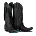 Senita Falls Boot - Jet Black **Final Sale** Ladies Boot Jet Black Western Fashion by Lane