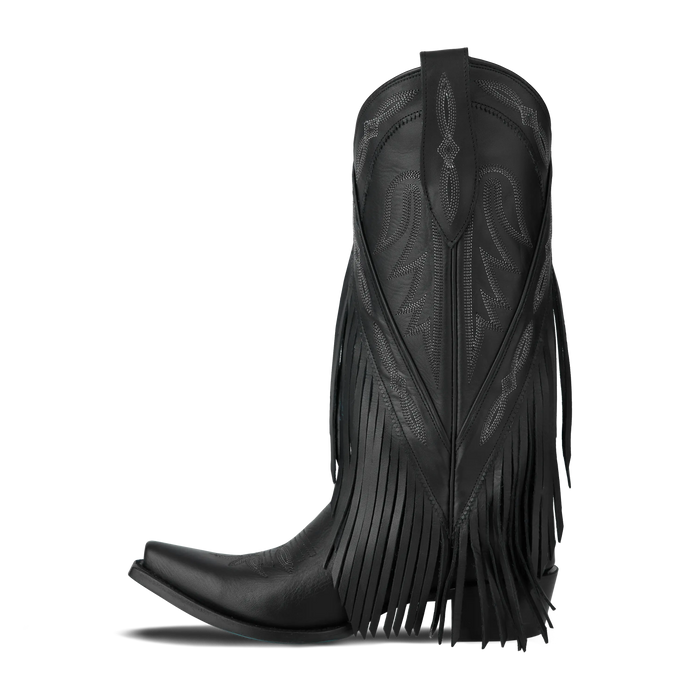 Senita Falls Boot - Jet Black **Final Sale** Ladies Boot Western Fashion by Lane