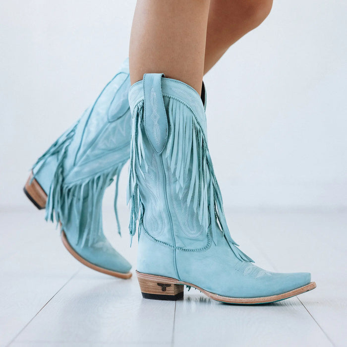Senita Falls Boot - Powder Blue **Final Sale** Ladies Boot Western Fashion by Lane
