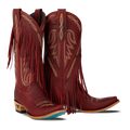 Senita Falls Boot - Smoldering Ruby **Final Sale** Ladies Boot Smoldering Ruby Western Fashion by Lane
