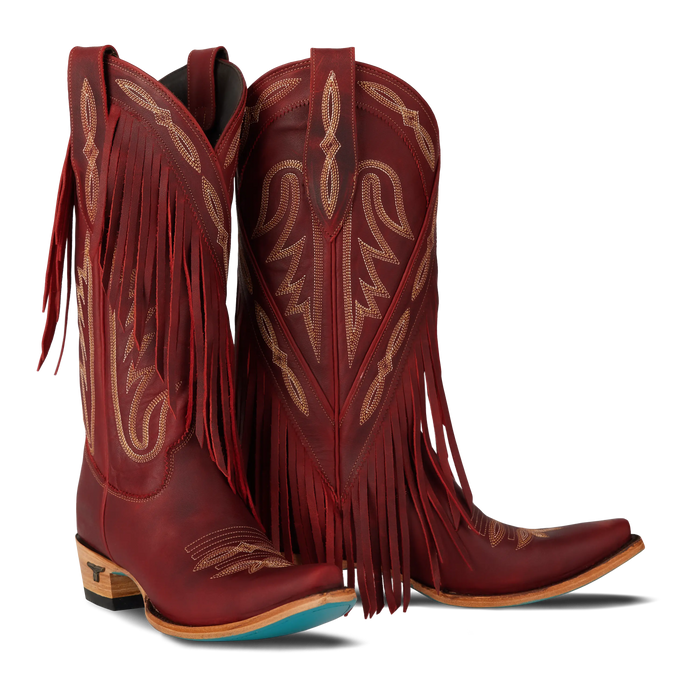 Senita Falls Boot - Smoldering Ruby **Final Sale** Ladies Boot Smoldering Ruby Western Fashion by Lane