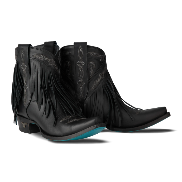 Senita Falls Bootie - Jet Black **Final Sale** Ladies Bootie Jet Black Western Fashion by Lane