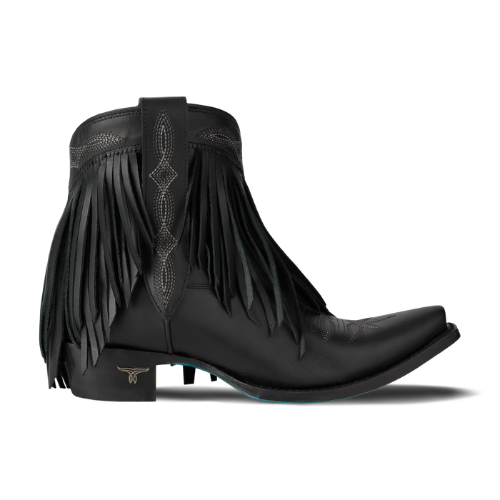 Senita Falls Bootie - Jet Black **Final Sale** Ladies Bootie Western Fashion by Lane