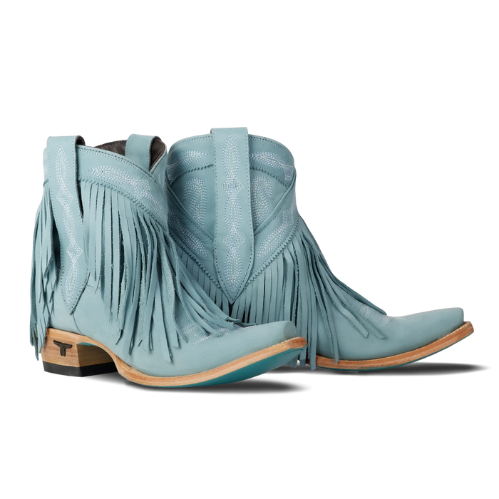 Senita Falls Bootie - Powder Blue **Final Sale** Ladies Bootie Powder Blue Western Fashion by Lane
