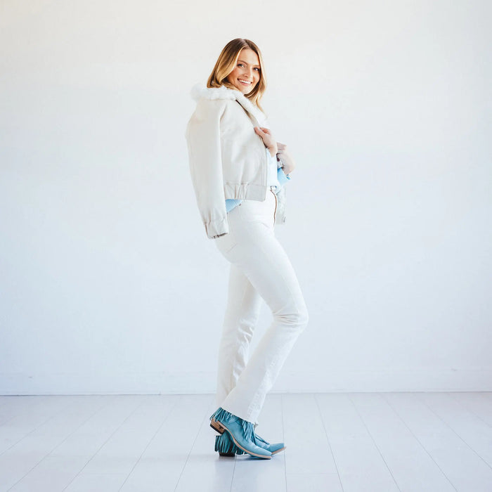 Senita Falls Bootie - Powder Blue **Final Sale** Ladies Bootie Western Fashion by Lane