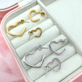 Set 3 orecchini a cuore - Iride Shop - Accessori da Donna