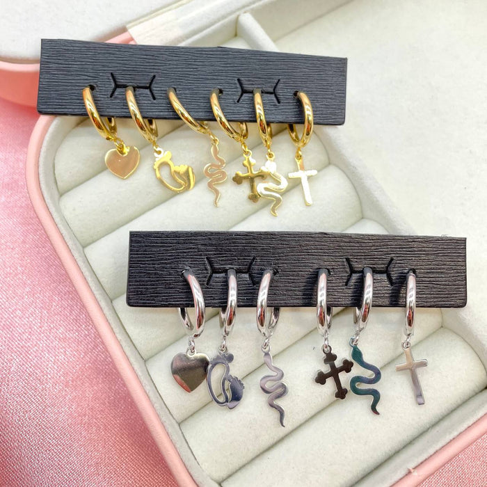 Set 6 orecchini fantasy - Iride Shop - Accessori da Donna