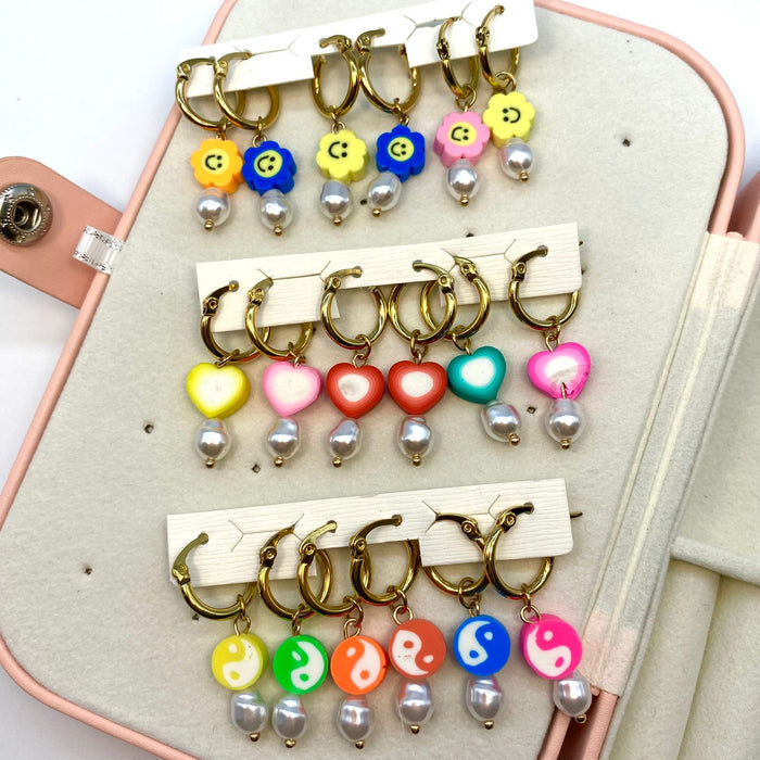 Set 6 orecchini fantasy - Iride shop - accessori donna