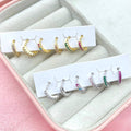 Set 6 orecchini simply colour - Iride Shop - Accessori da Donna