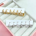 Set 6 orecchini total bril