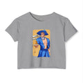 Sexy Waffle Wizard Crop Top