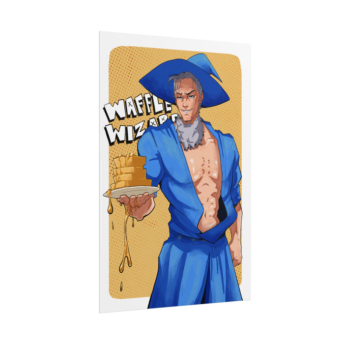 Sexy Waffle Wizard Poster
