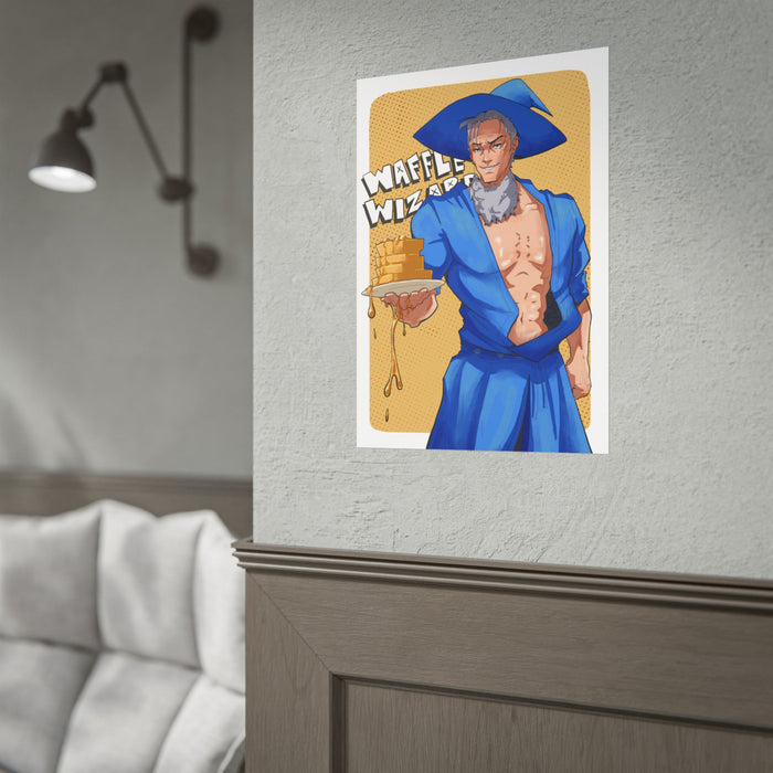 Sexy Waffle Wizard Poster