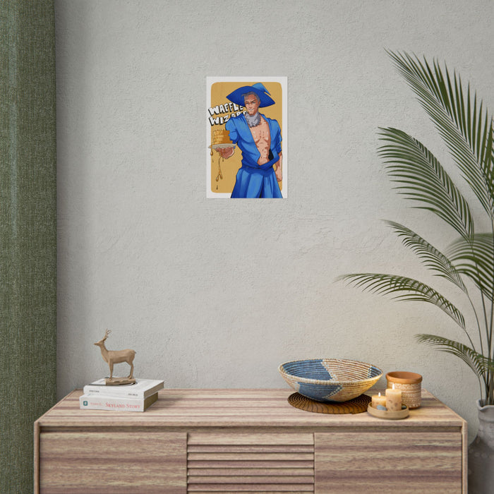 Sexy Waffle Wizard Poster