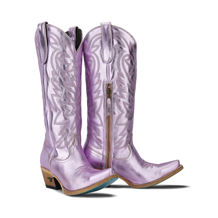 Smokeshow Boot - Lavender Metallic **Final Sale** Ladies Boot Lavender Metallic Western Fashion by Lane