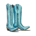 Smokeshow Boot - Turquoise Metallic **Final Sale** Ladies Boot Turquoise Metallic Western Fashion by Lane