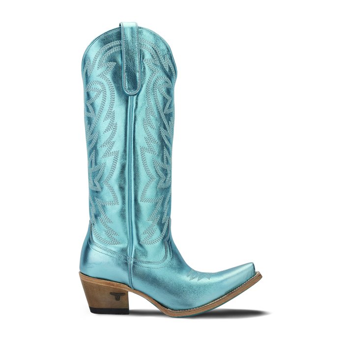 Smokeshow Boot - Turquoise Metallic **Final Sale** Ladies Boot Western Fashion by Lane