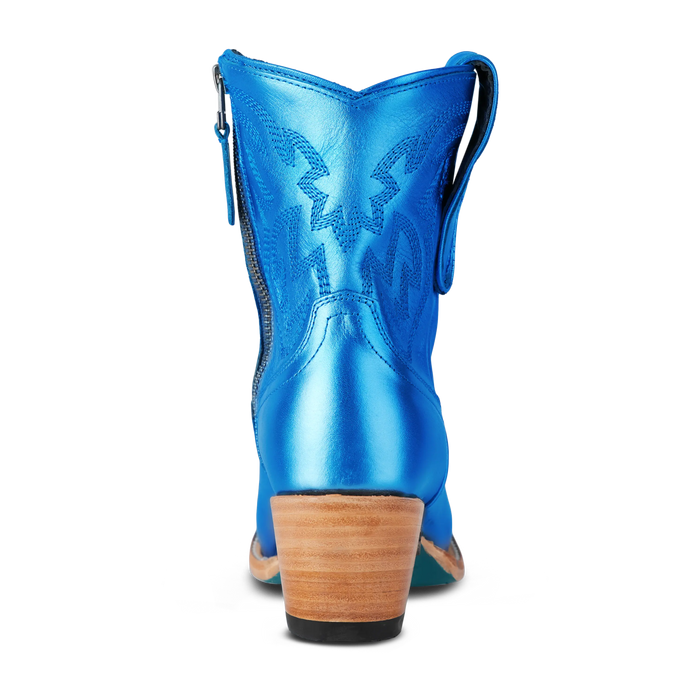 Smokeshow Bootie - Cobalt Metallic **Final Sale** Ladies Bootie Western Fashion by Lane