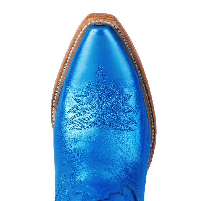 Smokeshow Bootie - Cobalt Metallic **Final Sale** Ladies Bootie Western Fashion by Lane