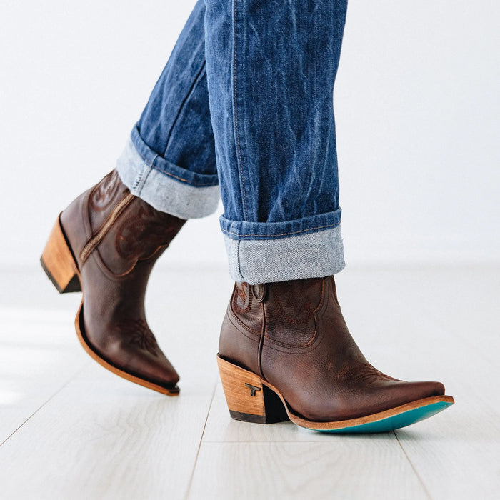 Smokeshow Bootie - Cognac **Final Sale** Ladies Bootie Western Fashion by Lane