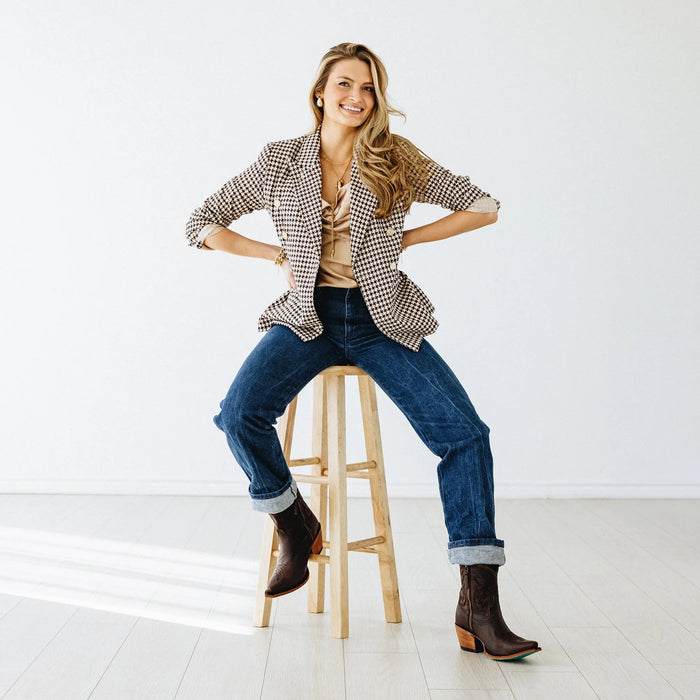 Smokeshow Bootie - Cognac **Final Sale** Ladies Bootie Western Fashion by Lane