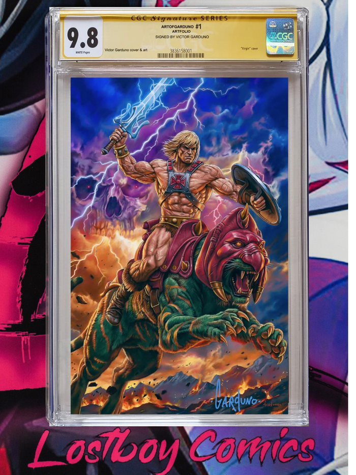 SOVEREIGN OF THE EMERALD ROAR #1 VICTOR GARDUNO EXCLUSIVE CGC 9.8 SIGNATURE SERIES