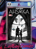 STAR WARS AHSOKA #8 TAKASHI OKAZAKI LIMITED EDITION TRADE CGC 9.8