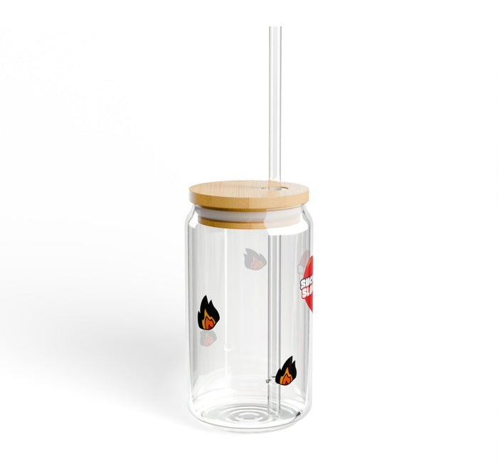 Sucker For Slow Burn 16oz. Glass Cup