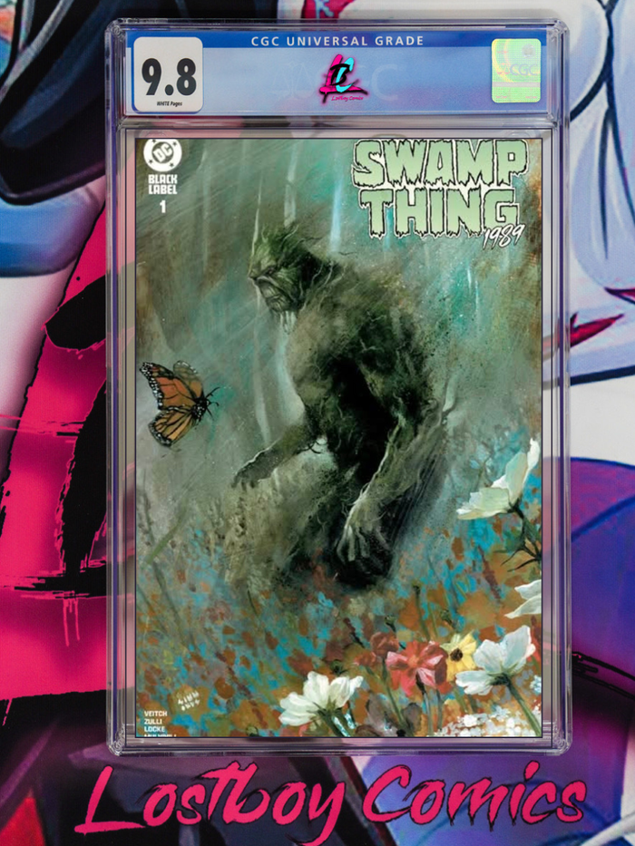 Swamp Thing 1989 #1 Martin Simmonds Exclusive CGC 9.8