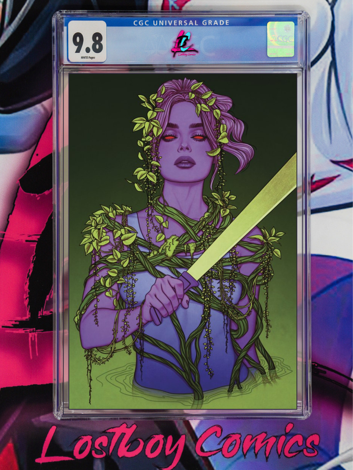 Swamp Thing Is Killing the Children #1 Jenny Frison Glow-in-the-Dark Virgin 1st Printing CGC 9.8
