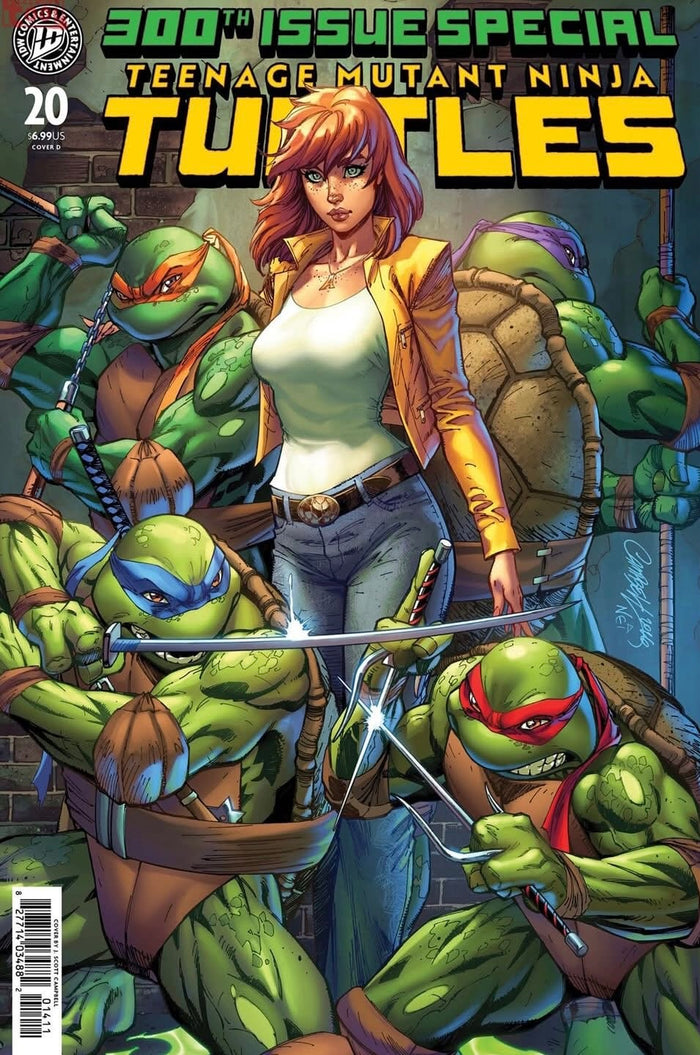 Teenage Mutant Ninja Turtles #20: 300th Issue Special J. Scott Campbell CGC 9.8