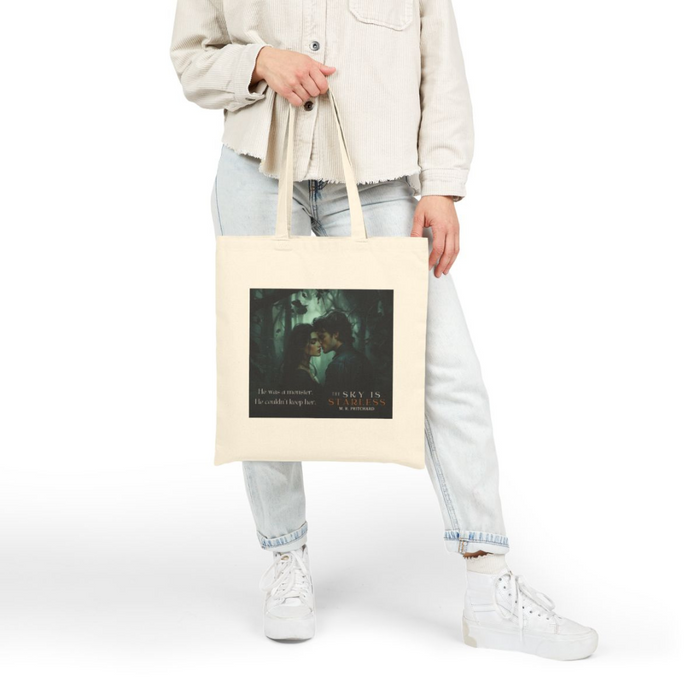 🖤 The Sky is Starless – Character Art Tote Bag