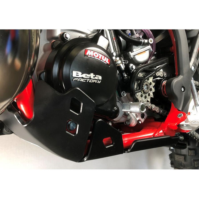 TM Designworks Beta 350RX|300RR|250RR (20-) Plastic Skid Plate with Linkage Guard