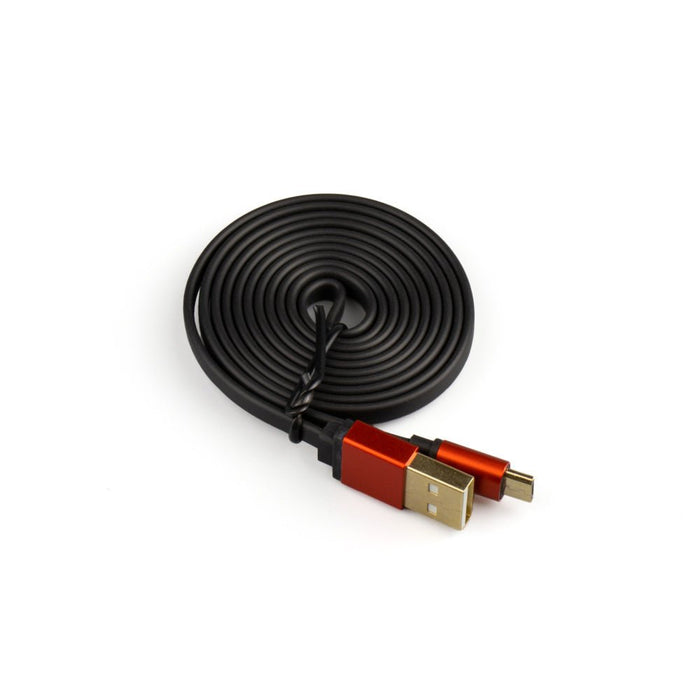 USB - A 2.0 to Micro USB Cable - Battle Beaver Customs - Red