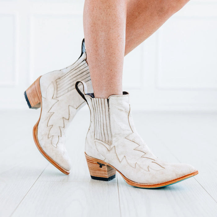 Western Chelsea Bootie - Ceramic Crackle **Final Sale** Ladies Bootie Western Fashion by Lane