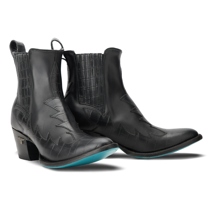 Western Chelsea Bootie - Jet Black **Final Sale** Ladies Bootie Jet Black Western Fashion by Lane