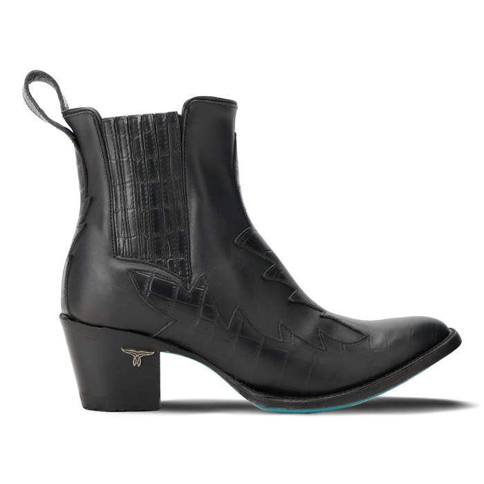 Western Chelsea Bootie - Jet Black **Final Sale** Ladies Bootie Western Fashion by Lane