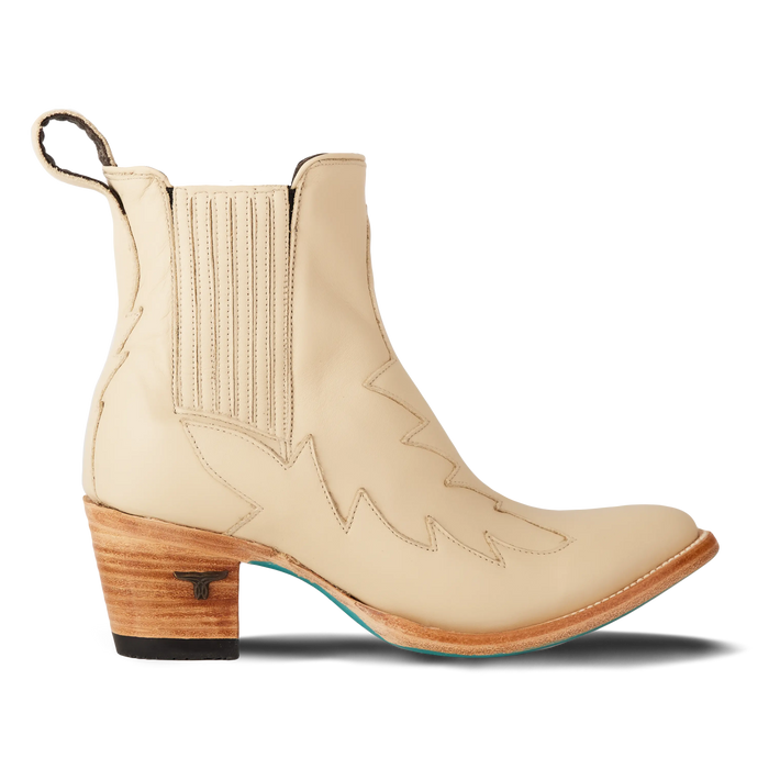 Western Chelsea Bootie - Pale Ivory **Final Sale** Ladies Bootie Western Fashion by Lane