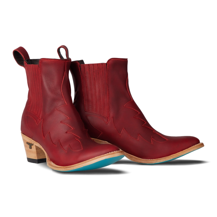 Western Chelsea Bootie - Smoldering Ruby **Final Sale** Ladies Bootie Smoldering Ruby Western Fashion by Lane