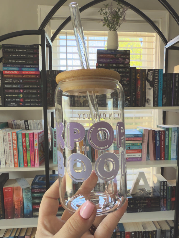 YOU HAD ME AT… 16oz. Glass Cup