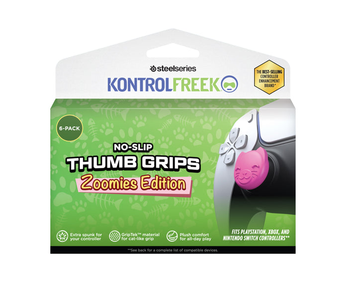 Zoomies Edition No-Slip Thumb Grips